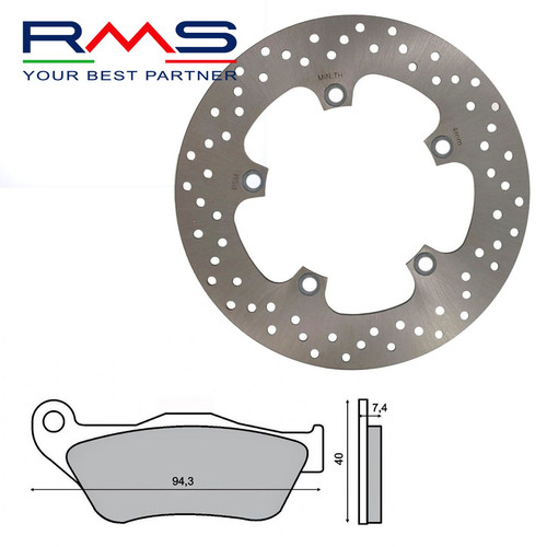 Kit freno yamaha max - kit/freno,